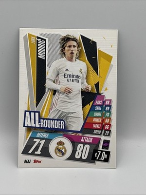Match Attax 20/21 ''LUKA MODRIC'' #REA3 Real Madrid CF Trading Card