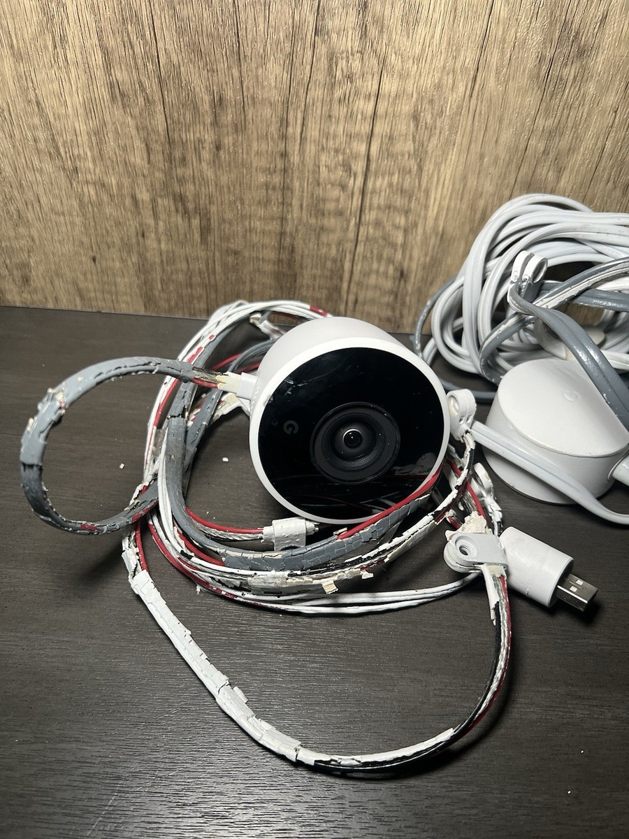 Google Nest Cam Outdoor Security Camera extension Wired NC2100ES