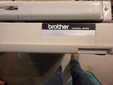 -3Z -working BROTHER low profile portable typewriter serial X F9441346 -no case thumbnail