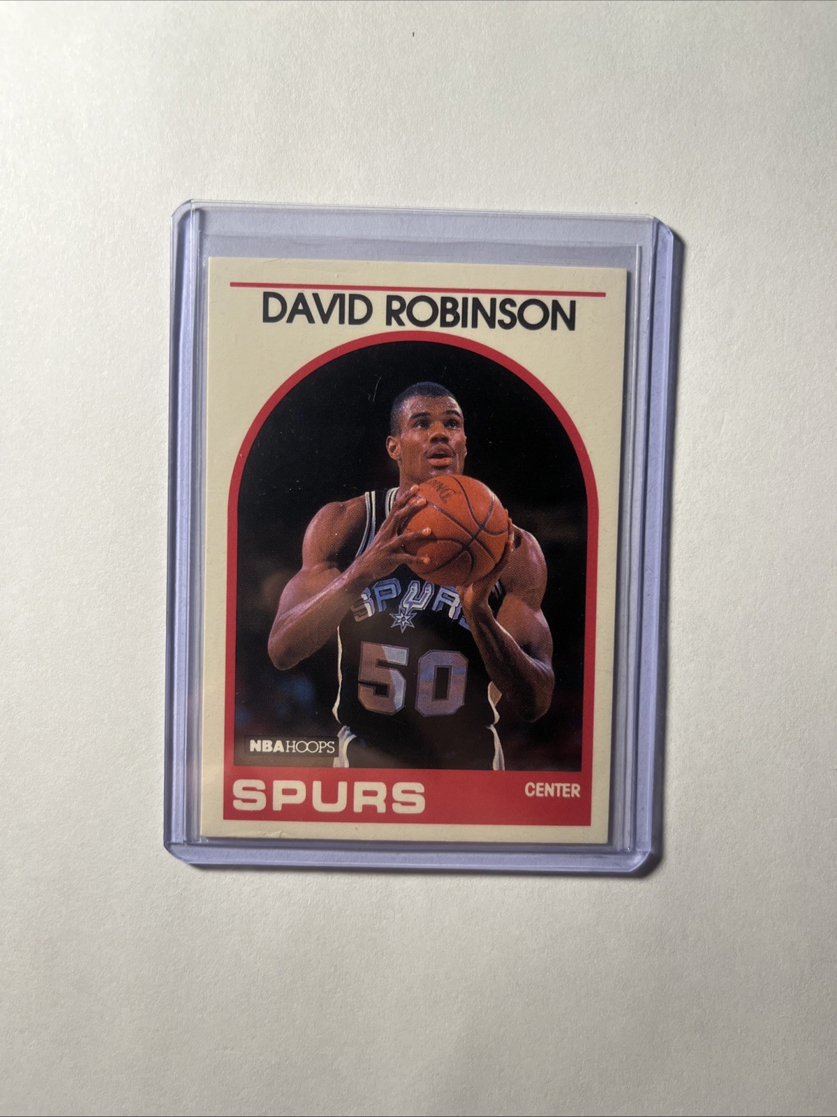 1989-90 NBA Hoops David Robinson #310 Rookie RC