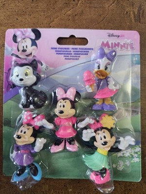 Disney JR MINNIE FIGURINES 5 Pack  Easter Egg Stuffers