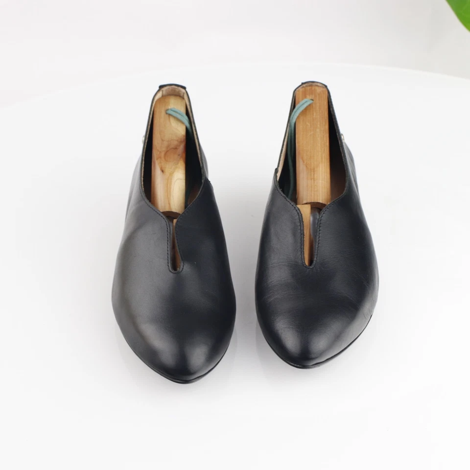 Zapatos de vestir Pikolinos para mujer Elba talla 39 8,5 de cuero negro tacón bajo corte en V Foto 3 de 4