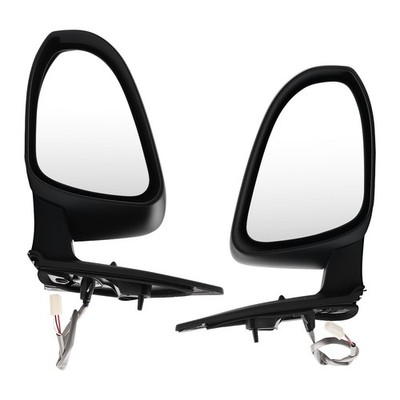 Side Mirror for Toyota Corolla 1.8L/2.0L 2014-2019 Power Black Plastic Pair