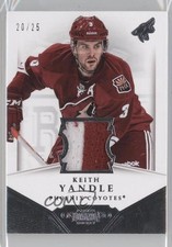 2013-14 Panini Dominion Authentic Material Prime 20/25 Keith Yandle #D-KY 2a6
