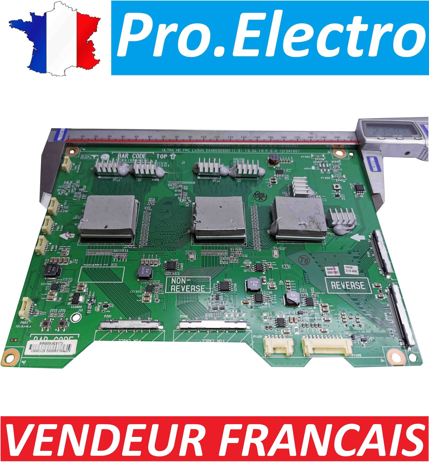 Carte T-CON EAX65309301 pour TV LG 55LA965V et 65LA965V