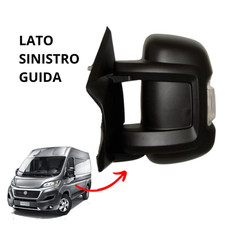 SPECCHIO RETROVISORE COMPLETO SINISTRO MECCANICO FIAT DUCATO - BOXER CON SONDA