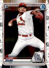 2020 Bowman #BCP-60 Alvaro Seijas Chrome Prospects