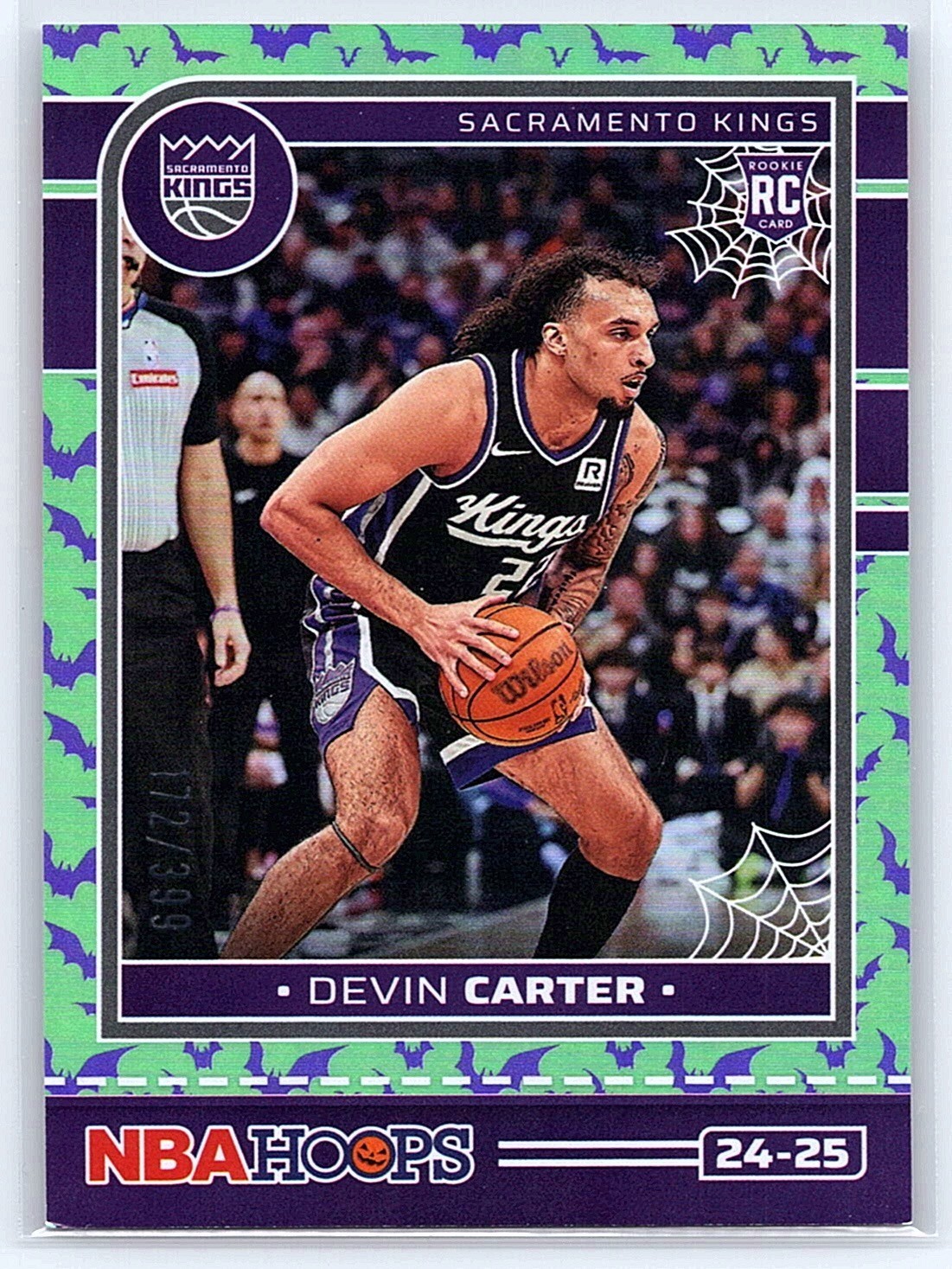 DEVIN CARTER (RC) - 2024-25 Panini Haunted Hoops - #239 - Holo Bats /399