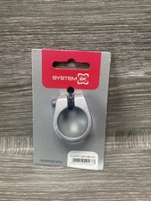 System Ex Seatpost Clamp 28.6mm Silver Bike Bicycle - Brand New