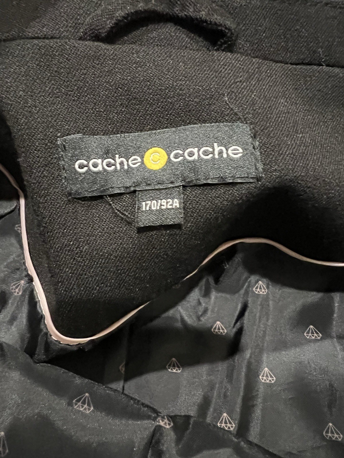 Cache Cache Women’s Black Single Button Blazer Si… - image 6