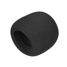 Thicken Sponge Foam Mic Cover Handheld Microphone Windscreen Black for KTV