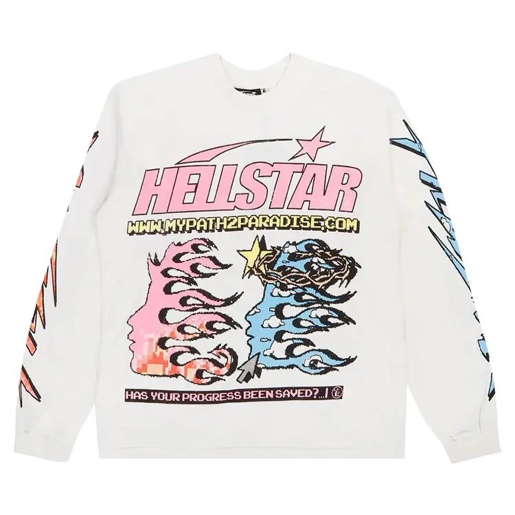 Hellstar Pixel Tee Long Sleeve T-shirt Sz 3XL/XXXL NWT | eBay