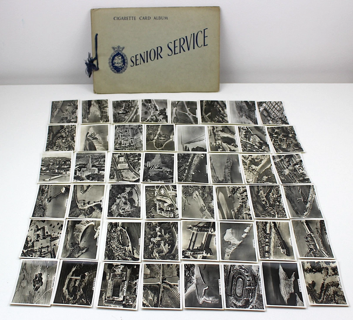 senior service cigarette card album Complete/Full Sets In Official Album Collectable Senior Service &  Pattreiouex Cigarette Cards for sale