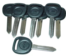 8 Strattec 598009 Key Blanks GMC Logo Yukon Envoy Safari Sonoma Savana OEM Lot