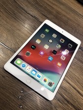 Apple iPad Mini 2nd Generation-16 GB -white/silver-iOS 12.7.5