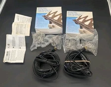 EASY HEAT ROOF GUTTER DE ICING CABLE 60FT Lot Of 2x Sets - READ DESCRIPTION!