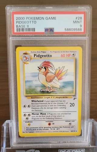 Pidgeotto graded PSA 9 for sale on eBay