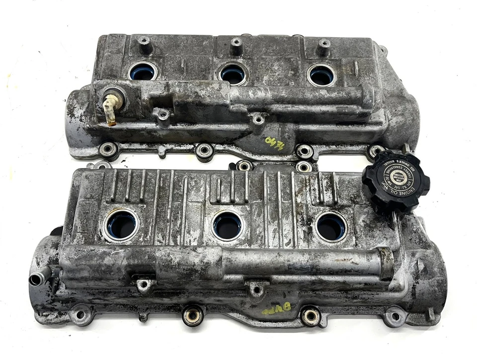 OEM 96-02 TOYOTA 4Runner Tacoma 3.4L 5VZ RH Passenger LH DRIVER Set VALVE COVER - Image 2 of 4