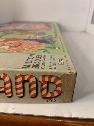Vintage 1962 Milton Bradley Candy Land Board Game 100% Complete 4700 - Picture 5 of 23