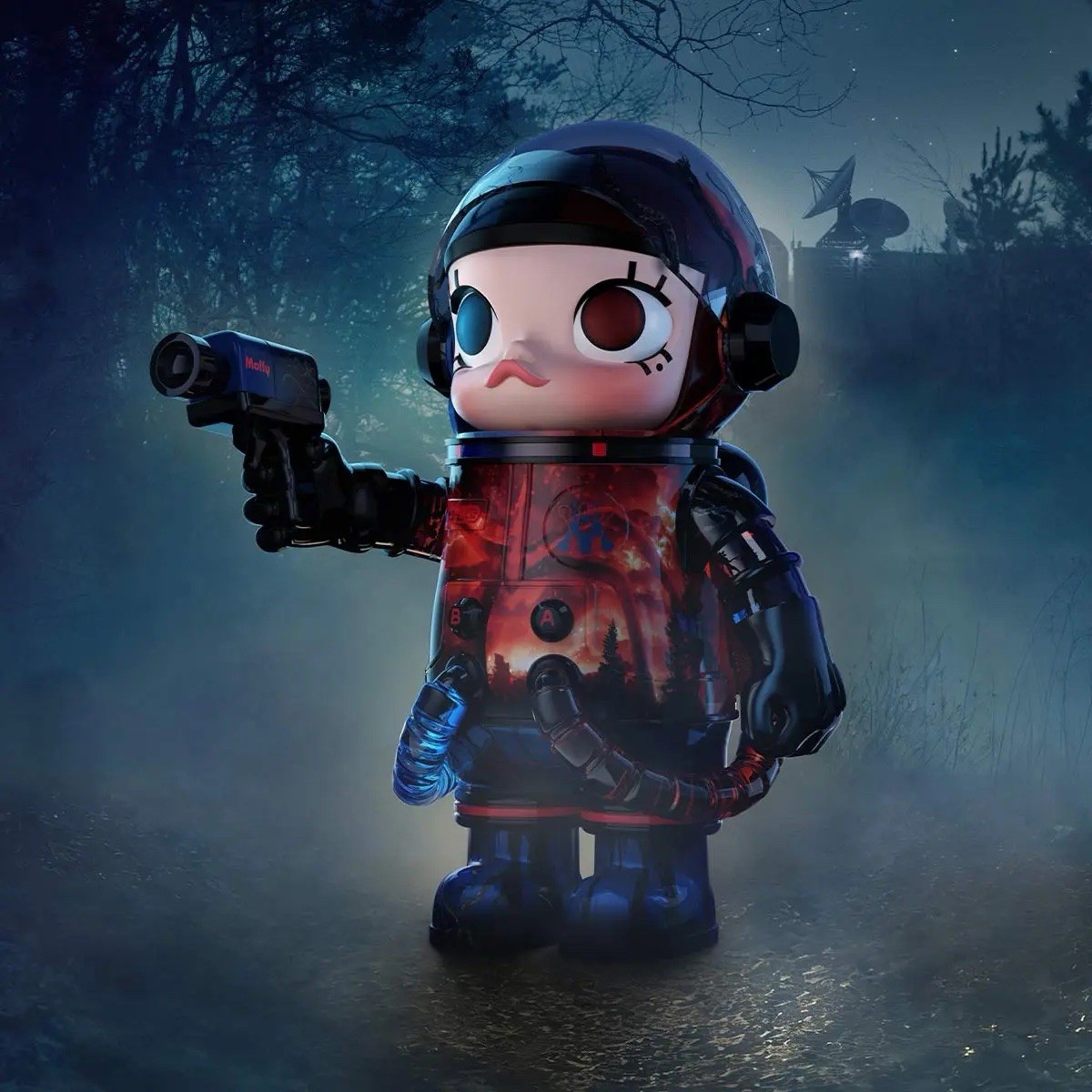 MEGA SPACE MOLLY 400%　ストレンジャーシングス Mega Space Molly Stranger Things 400% Pop Mart | eBay
