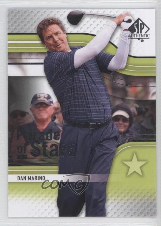 2012 SP Authentic Parade of Stars Dan Marino #76 HOF 0m0