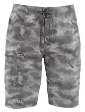 Simms Fishing Men's Quick Dry Surf Short HexCamoStr Large 36” Waist NEW - SALE!!
