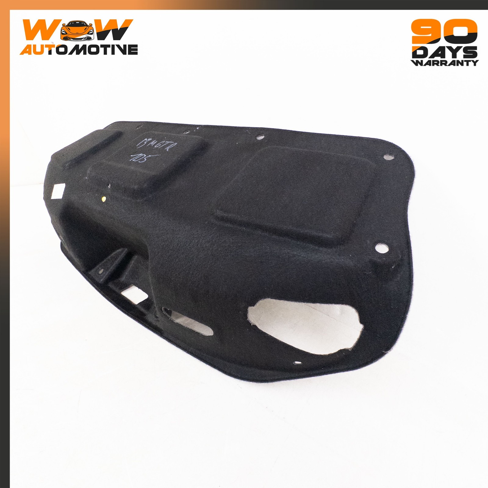 08-19 MASERATI GRANTURISMO S REAR TRUNK INNER BOOT COVER TRIM 68416606 OEM