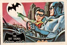 1966 A&BC Batman Original Black Bat #3 The Bat Signal