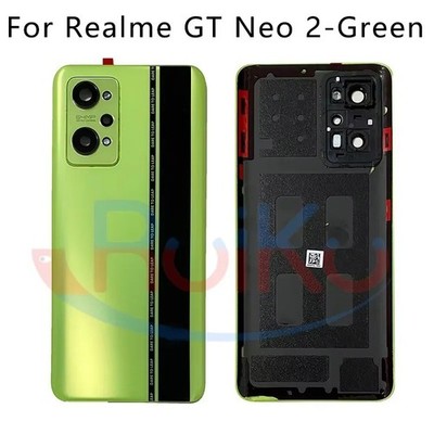 Akkudeckel Glas für Realme GT Neo 2 RMX33 Rückseite Gehäuse Kamera Linse