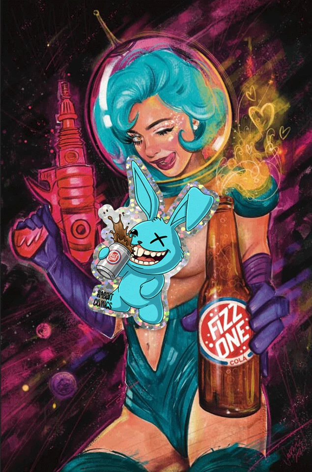 Pop Kill #4 (Of 4) | Suspiria Vilchez Variant | Rabbit Comics Exclusive