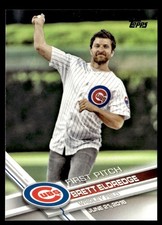 2017 Topps First Pitch Brett Eldredge Chicago Cubs #FP-14