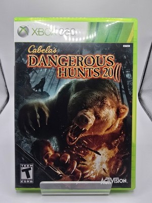 Cabela's Dangerous Hunts 2011 (Microsoft Xbox 360, 2010)