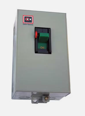 Cutler  B100S1C Manual Starter Size 1 Three Phase Nema 1 Encl Box has Shelf Wear