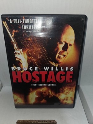 HOSTAGE DVD 2005 Widescreen Bruce Willis Action Thriller Deleted Scenes