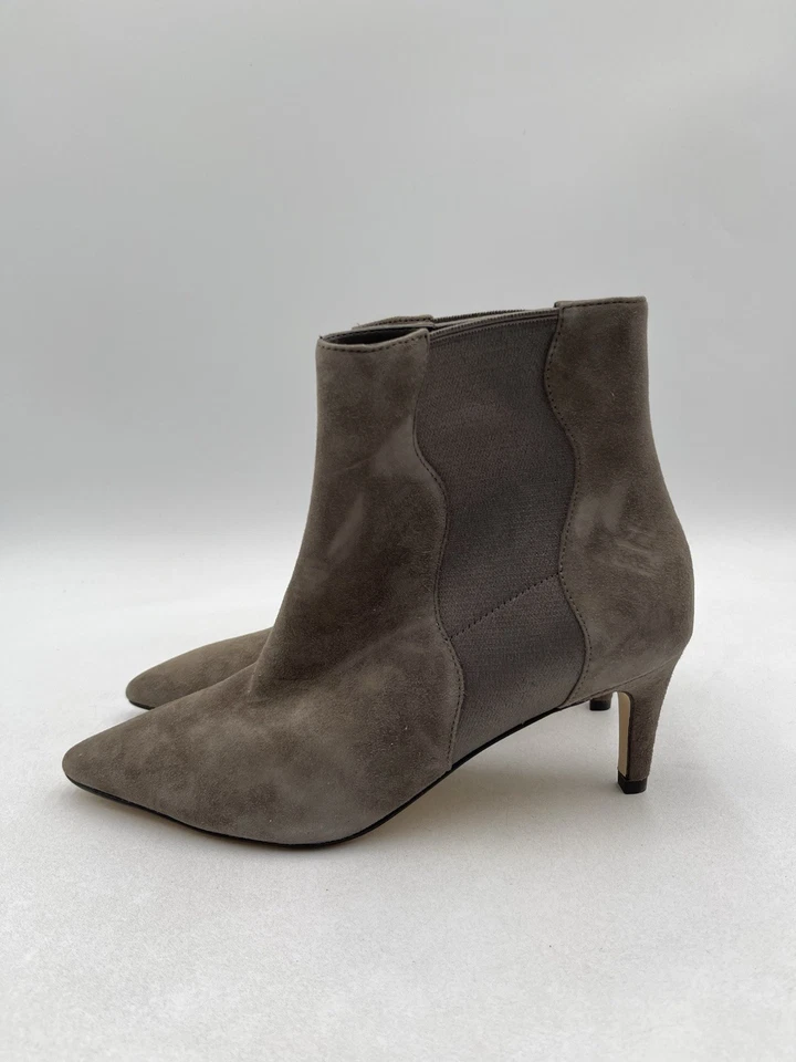 Botín ondulado Cole Haan para mujer Vandem gris gamuza talla 6M Foto 3 de 4