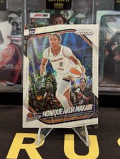 2025 WNBA Prizm Monique Akoa Makani #98 White Seismic Rookie - Phoenix Mercury