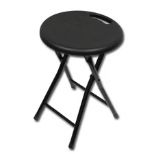 Dream Duffel 17" Black Folding Stool for Dance Cheer Competitions Brand New