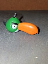  RARE Angry Birds Mattel HAL Green Bird Figure 2012-2013 Happy Holidays Game