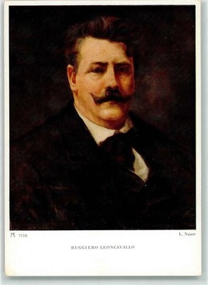 39531564 - Ruggiero Leoncavallo signed Nauer Ludwig Verlag Ackermann No. 7118