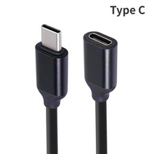 USB C Data Cables 60W Type-c Extension Cord Type-c Male To Female 3A Extension