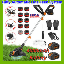 Cordless String Trimmer Grass Trimmer Electri...