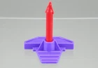 Vintage 1989 TMNT Ninja Turtles Footski Foot Ski Harpoon Launcher Parts Lot VG