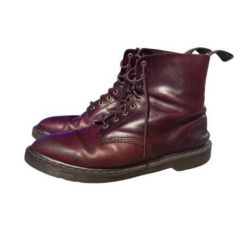 VTG Dr. Martens 1460 Pascal Oxblood Leather Combat Boots Men’s Size 14