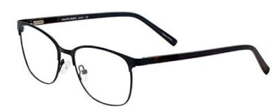 Marie Claire MC6259 Women's Square Reading Eye Glasses Black 49mm +0.50 Power