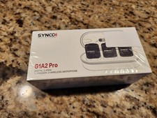 SYNCO G1 A2 Pro Wireless Lavalier Microphones for Camera Smartphone Vlog Tiktok