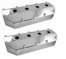 1966-1971 Hemi 426 Valve Covers Mopar Chrysler Dodge Plymouth Fab Aluminum Pol