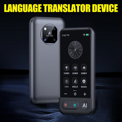 Language Translator Device 139Languages Two-Way Instant Voice Photo Translation
