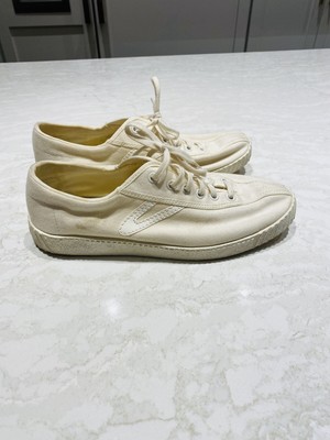 tretorn white canvas sneakers