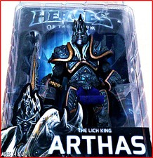 OVP WOW HEROES OF STORM -ARTHAS -THE LICH KING  - NECA/BLIZZARD WARCRAFT