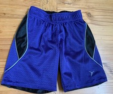 OLD NAVY Boy  s Size 5 XS Purple Black Active Gym Shorts EUC